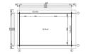 Garage Pau | 350 x 540 cm | Garagentor aus Holz | Wandstärke 44 mm