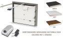 Holzgarage Chambery | Satteldach | Motorisiertes Sektionaltor | Wandstärke 44mm | 360x548cm