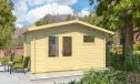 Gartenhaus Exterieur Dream 9 | 428 x 230 cm | Satteldach | Wandstärke 44mm