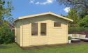 Gartenhaus  Exterieur Dream 11 | 428 x 270 cm |  Satteldach | Wandstärke 44mm