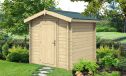 Gartenhaus Ouvrier 1 |Satteldach| 34mm | 207x207cm