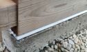 PVC-Unterbauten für Gartenhaus 68/70mm - 50x9x2500mm