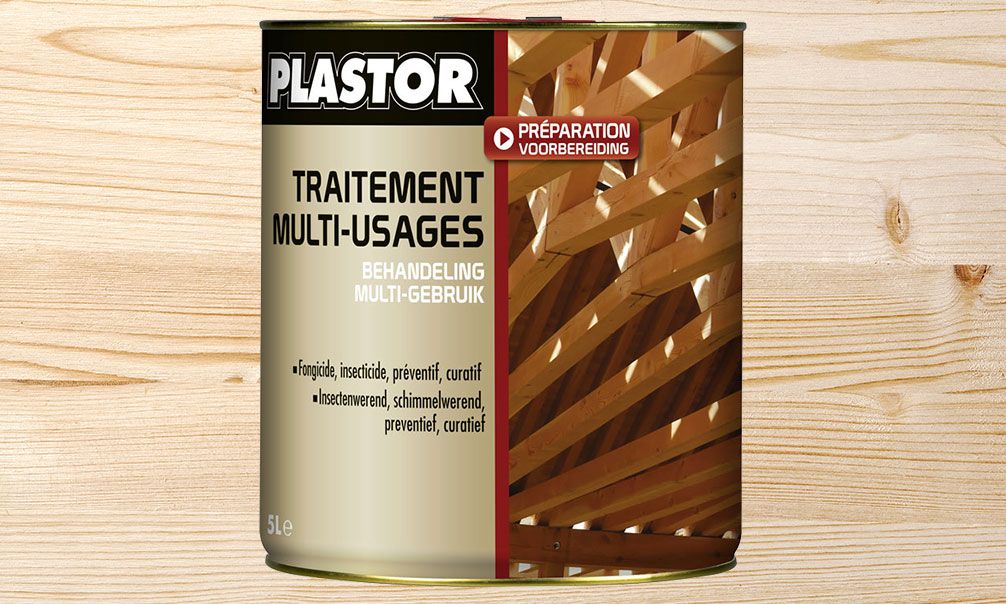 Holzschutzmittel für Außenholz PLASTOR