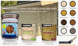 Pack Lasur Plastor 4x5L