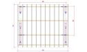Doppelcarport Cholet 23 | Holz-Nutzungsklasse 2 | Satteldak | Nordische Kiefer | 557x650cm