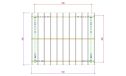 Doppelcarport Le Havre 20 | Holz-Nutzungsklasse 2 | Pultdach | Nordische Kiefer | 450x550cm