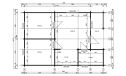 Holz-Gartenhaus Indus 70 - 70mm Blockhaus - Ferienhaus - Satteldach - natur - 41.68m²