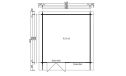 Holz-Gartenhaus Andernos - 44mm Blockbohlenhaus - Gartenhaus Lounge - Satteldach - Fichte - 15.15m²