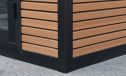 WPC-Gartenhaus ROMANS | Pultdach | Wandstärke 28mm | 223X223cm