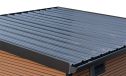 WPC-Gartenhaus ROMANS | Pultdach | Wandstärke 28mm | 223X223cm