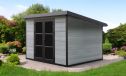 WPC-Gartenhaus ZAKROS | Pultdach | Wandstärke 28mm | 290x290cm
