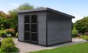 WPC-Gartenhaus ZAKROS | Pultdach | Wandstärke 28mm | 290x290cm