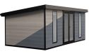 WPC-Gartenhaus COLOMBES | Pultdach | Wandstärke 28mm | 542x290cm
