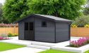 WPC-Gartenhaus TROYES | Satteldach | Wandstärke 28mm | 500x290cm