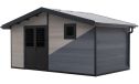 WPC-Gartenhaus TROYES | Satteldach | Wandstärke 28mm | 500x290cm