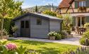 WPC-Gartenhaus TROYES | Satteldach | Wandstärke 28mm | 500x290cm