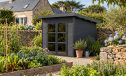 WPC-Gartenhaus AUTRANS | Pultdach | Wandstärke 28mm | 223X223cm