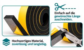 Kompriband – Dichtband für den Sockel, 10 m