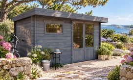 Gartenhaus Roanne 10 | Kdi | Wandstärke 28mm | 430x330cm