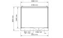Gartenhaus Roanne 10 | Kdi | Wandstärke 28mm | 430x330cm