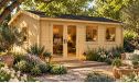 Gartenhaus Nice | Satteldach | Wandstärke 44mm | 510x390cm