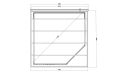 WPC-Gartenhaus MUNICH | Anthrazit | Pultdach | Wandstärke 28mm | 300x300cm