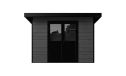WPC-Gartenhaus AUGSBOURG | Pultdach | Wandstärke 28mm | 302.9X287.9cm