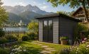 WPC-Gartenhaus AUGSBOURG | Pultdach | Wandstärke 28mm | 302.9X287.9cm