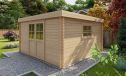 Gartenhaus Jonzac 15 | Flachdach | 28mm | 370x370cm