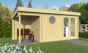 Gartenhaus Carquefou C | 535x230 cm | Pultdach | Wandstärke 44 mm