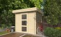 Gartenhaus LIMA | Flachdach| 28mm | 215x215cm