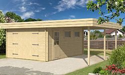 Garagen mit Carports