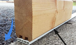 PVC-Unterbau