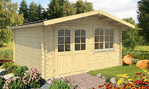 Gartenhaus Andernos 44 Wandstarcke 44mm