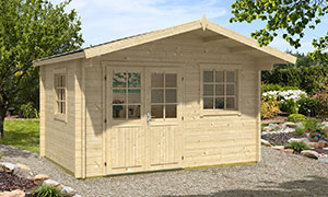 Gartenhaus Cavalaire 44 Wandstarcke 44mm