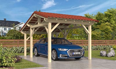 Einzelcarport Vincennes 14