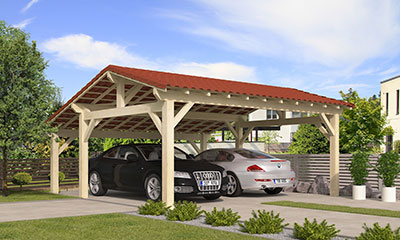 Einzelcarport Vincennes 36