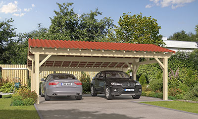 Einzelcarport Vincennes 42