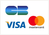 Zahlung mit Kreditkarte VISA und Mastercard