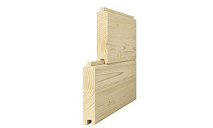 Blockbohle mit 28 mm Wandstärke
