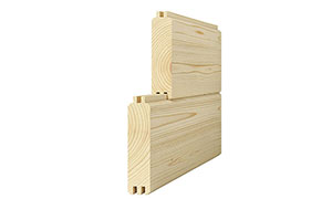 Blockbohle mit 34 mm Wandstärke