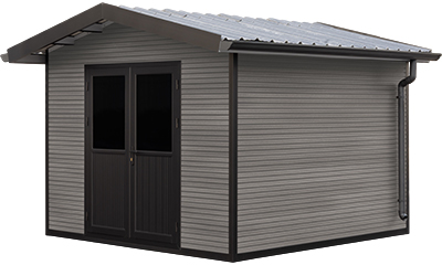 WPC Gartenhaus Yvelines 2.9x2.9
