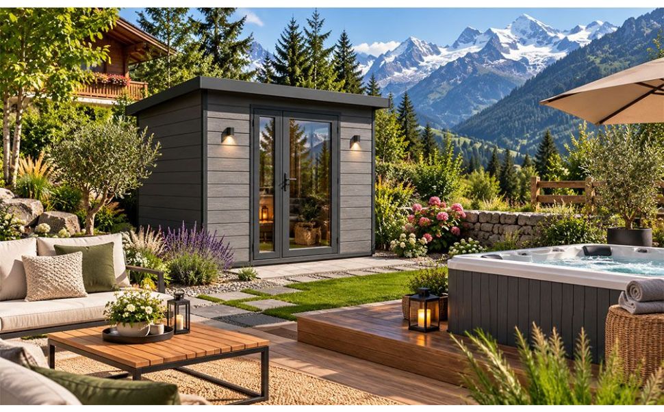 Den Außenbereich neu gestalten – mit einem WPC-Gartenhaus